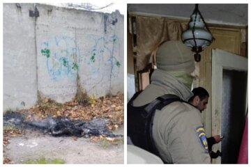 Мужчина сжег приятельницу под Одессой, кадры ЧП: "жил с телом две недели"