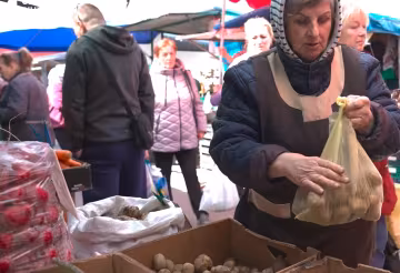 Дефіцит продуктів у Харкові