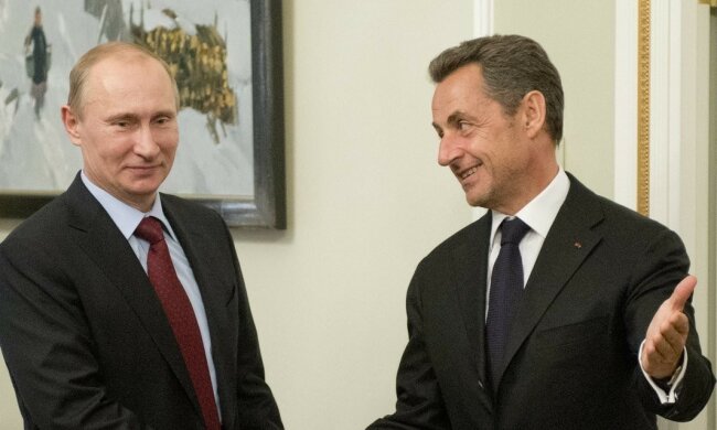Путин Саркози