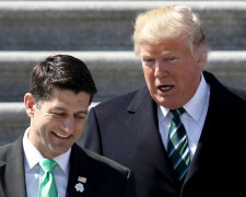 Trump, Paul Ryan Attend Traditional Congressional Luncheon For Irish PM