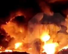 "Наказывает Всевышний": появились кадры сильного пожара в россии, огонь до небес