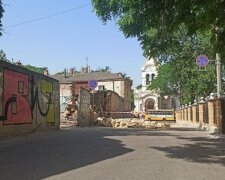 В центрі Одесі звалилася ще одна стіна: кадри подій