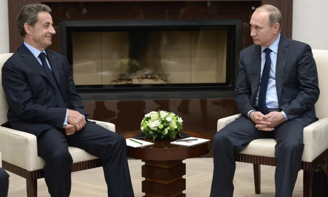 Саркози Путин