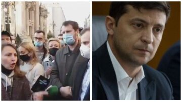 Украинцы штурмуют Офис Зеленского, кадры с места и скандальные подробности: "Еще три месяца..."