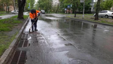 Ликвидированы подтопления в 8 районах столицы. Гидрослужбы продолжают усиленную работу