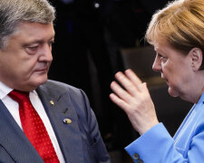 порошенко и меркель