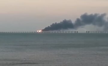 Кримський міст, вибух на мосту