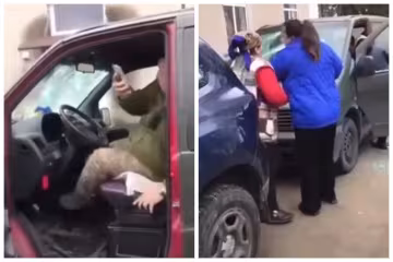 Разъяренные женщины напали и разбили бус ТЦК, видео: "Зачем такие крайности?"