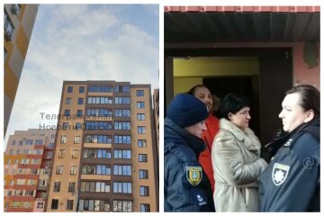 Ліфт обірвався в Одесі, всередині перебувала жінка з дитиною: відео з місця НП