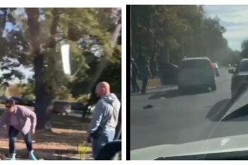 "Перебегают дорогу, где им хочется": в Харькове сбили человека, кадры с места ДТП