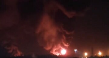 Пожар в России, горит аэродром