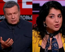 "Мочить в сортире": азербайджанка ярко осадила Соловьева из-за Карабаха