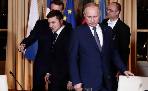 зеленский, путин