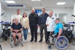 Понад 55 тисяч врятованих життів: Руслан Стефанчук і президентка фонду «Надія» Віта Присяжнюк відвідали лікарню Мечникова