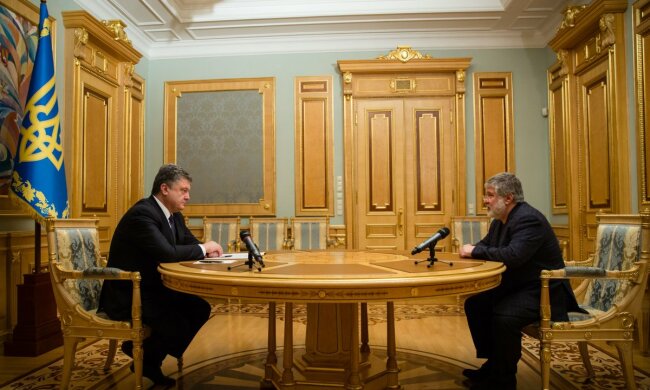 Коломойский Порошенко