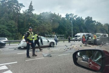 аварія під Києвом, Житомирська траса