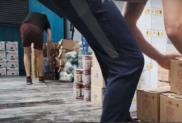Безкоштовні продукти для ВПО у Дніпропетровській області