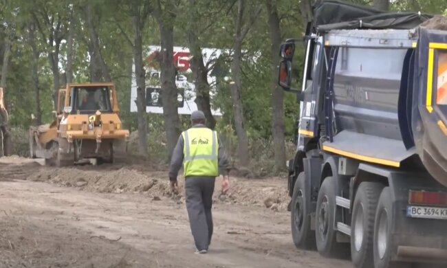 Ограничение движения транспорта в Черкассах