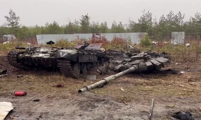 Танк, российская техника, война