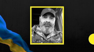 погибший украинский защитник, боец