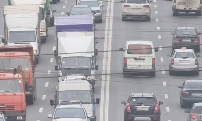 Обмеження руху транспорту в Києві