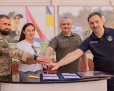 я погашення серії поштової марки «У темряві світить наша Воля.