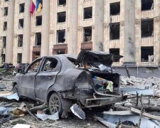 Харків, ракетний удар по площі Свободи