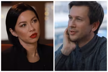 Дмитрий Ступка и Полина Логунова
