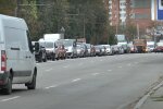 Ограничение движения транспорта в Киеве