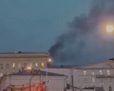 Пожежа спалахнула в будівлі міноборони в центрі москви: перші подробиці та кадри