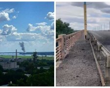 ЗСУ вдарили по стратегічному мосту у Херсоні: з'явилися кадри руйнувань