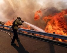 Мощный пожар пожирает все на своем пути, людей экстренно эвакуируют: «в огне тысячи гектаров», кадры ЧП