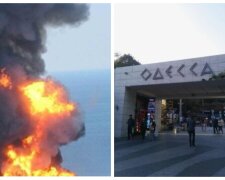 Масштабный пожар в Аркадии поднял спасателей по тревоге: кадры ЧП и подробности