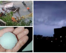 Шквалы, молнии и град с орех: украинцы оказались в плену стихии, видео непогоды