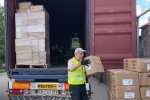 Гуманитарная помощь для пенсионеров в Харьковской области