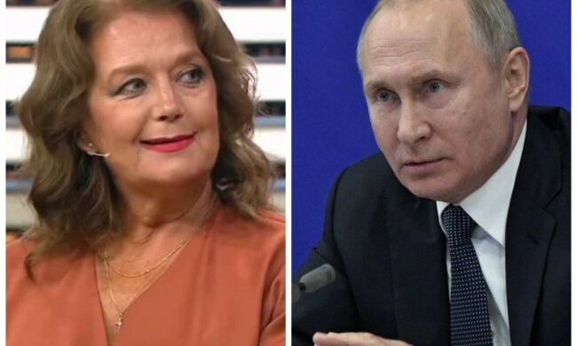 Алфьорова раптово похвалила Путіна за диктаторство: "Без цього Росія розвалиться"