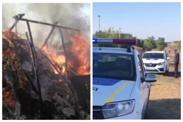 Пожежа на Одещині забрала життя жінки, кадри: "рятувальників ніхто не викликав"