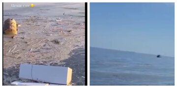 "Там чийсь будинок плаває": одесити публікують моторошні кадри з узбережжя Чорного моря