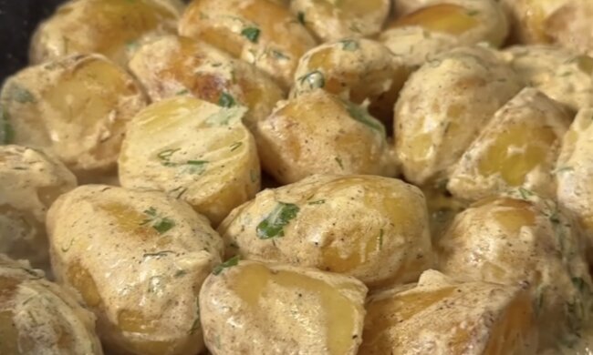 молодой картофель