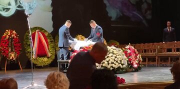 похорон Ірини Мірошниченко, Москва