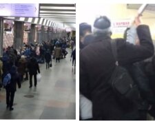 «Настоящий» локдаун в метро разозлил харьковчан, кадры: «Это свинство»