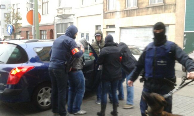 задержание террориста в Бельгии