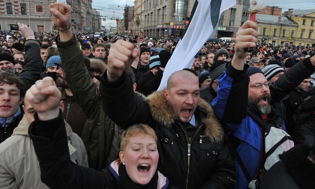 протест, бунт, россияне