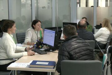 Гуманитарная помощь пенсионерам в Запорожской области