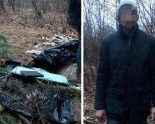 Был в местах авиаударов: под Ровно задержали мужчину, который месяц жил в лесу и имел два телефона