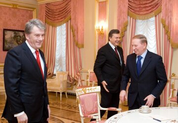 Виктор Ющенко, Виктор Янукович, Леонид Кучма