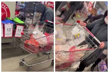 Одесситы спохватились и начали скупать сахар и спички: кадры из супермаркета