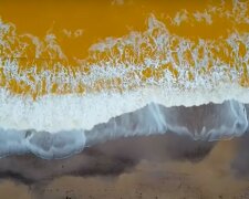 Чорне море раптово стало жовтим: місцеві злякалися "екологічної катастрофи", відео