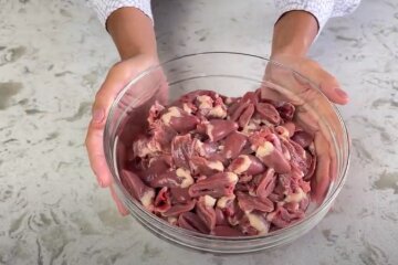 курячі сердечка
