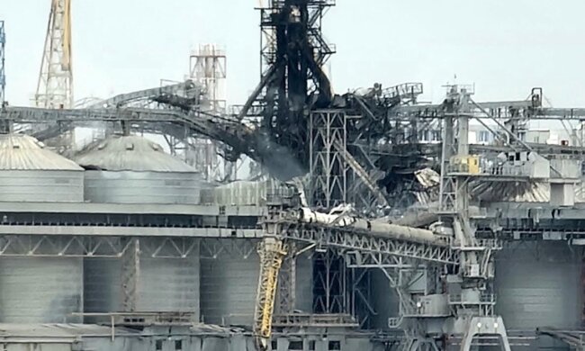 Удар по українському порту